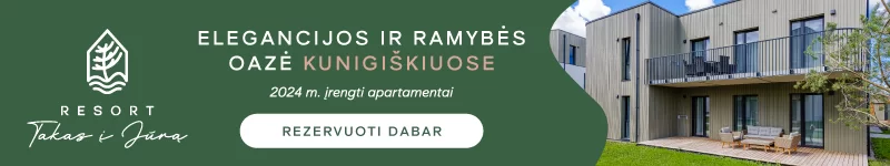 Nowe apartamenty w Kunigiškiai - Połąga