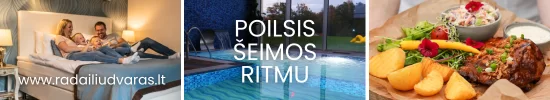 Urlop rodzinny w Kłajpedzie: apartamenty, SPA, restauracja