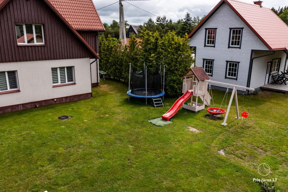 Domki, pokoje i apartamenty w Karkle 100 metrów do morza