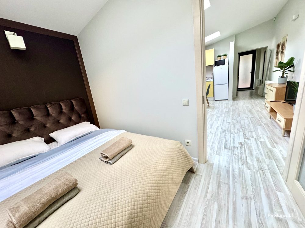 Dwupokojowe apartamenty-mieszkania do wynajęcia w centrum Połągi