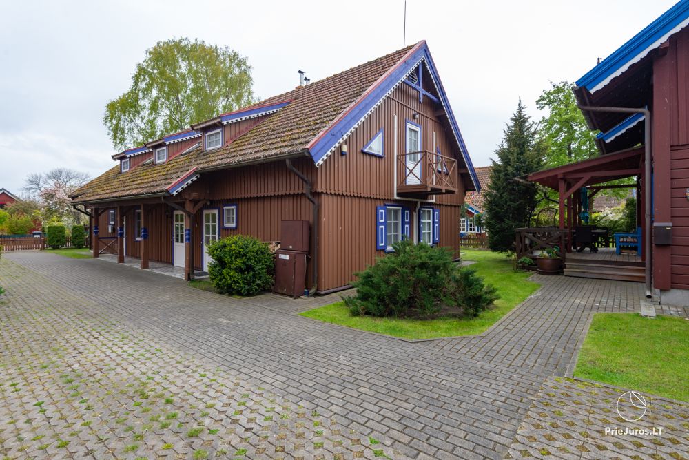 Apartamenty w Nidzie dla 6-8 osób z sauną, niedaleko Yachtclub