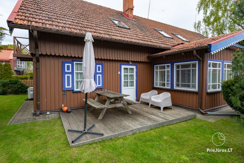 Apartamenty w Nidzie dla 6-8 osób z sauną, niedaleko Yachtclub