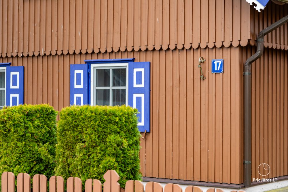Apartamenty w Nidzie dla 6-8 osób z sauną, niedaleko Yachtclub