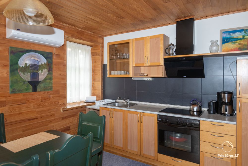 Apartamenty w Nidzie dla 6-8 osób z sauną, niedaleko Yachtclub