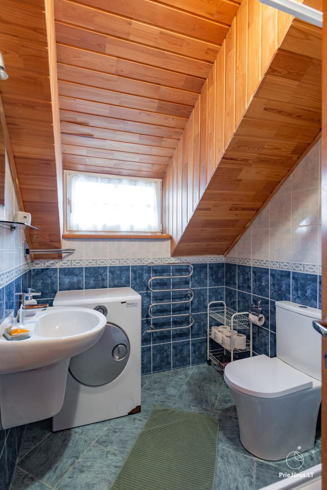 Apartamenty w Nidzie dla 6-8 osób z sauną, niedaleko Yachtclub