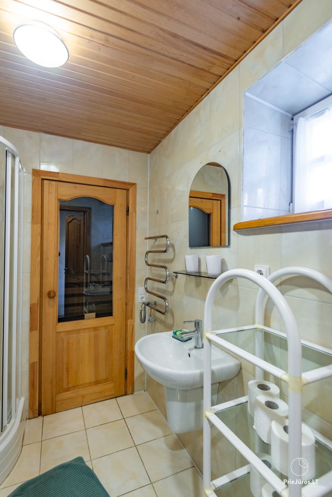 Apartamenty w Nidzie dla 6-8 osób z sauną, niedaleko Yachtclub
