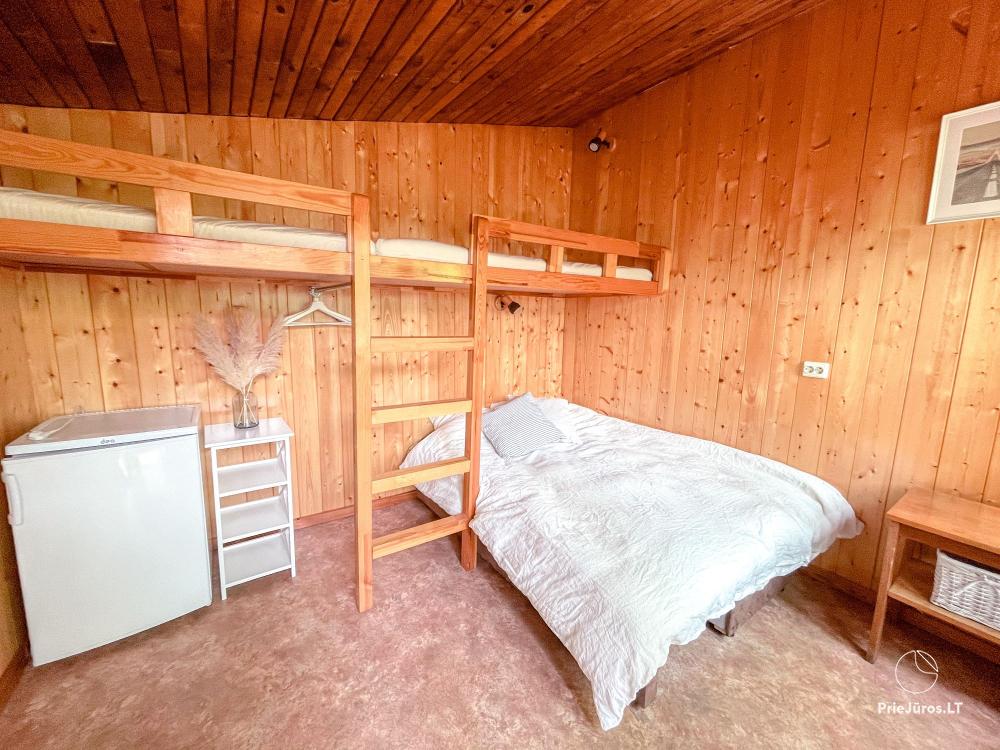 Pokoje do wynajecia w domku letniskowym w Šventoji (Palanga) w Litwie