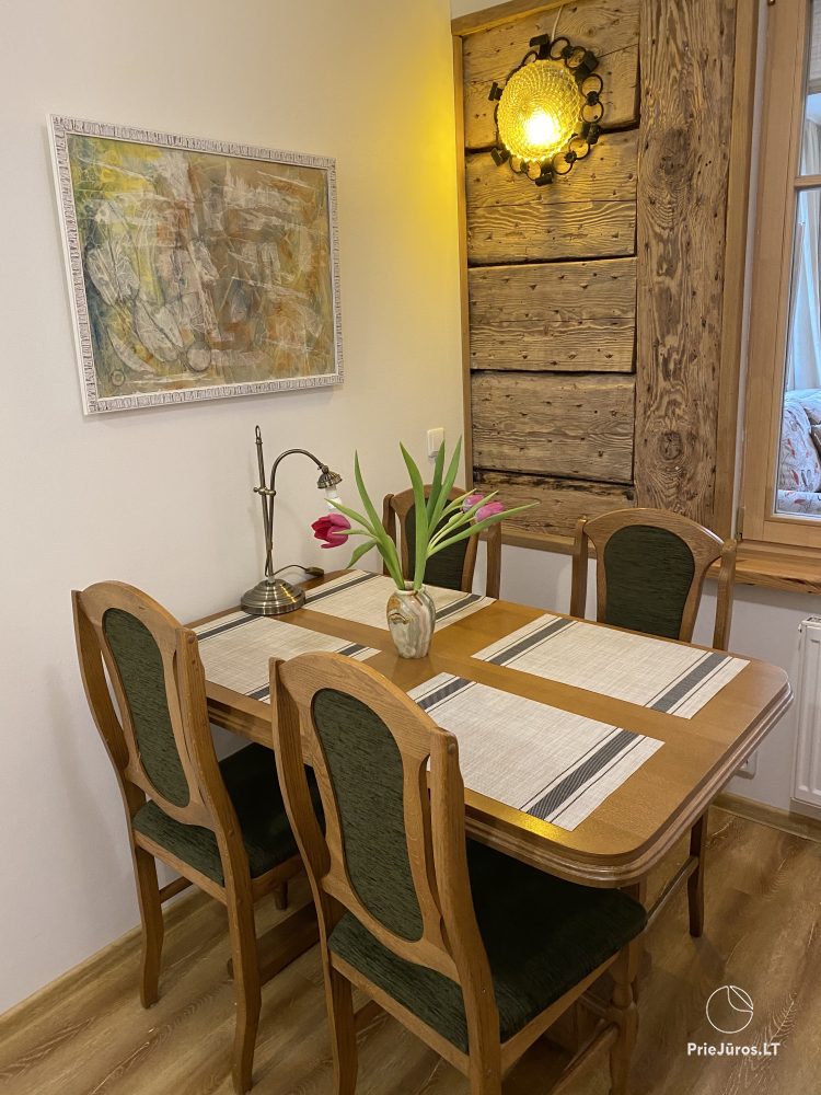 Willa „Miško namas” w Nidzie. Wynajem apartamentów