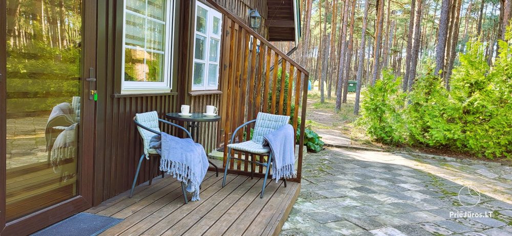Nowe apartamenty „Ežiukų rojus” w Preila i wynajem oddzielnych pokoi w domku