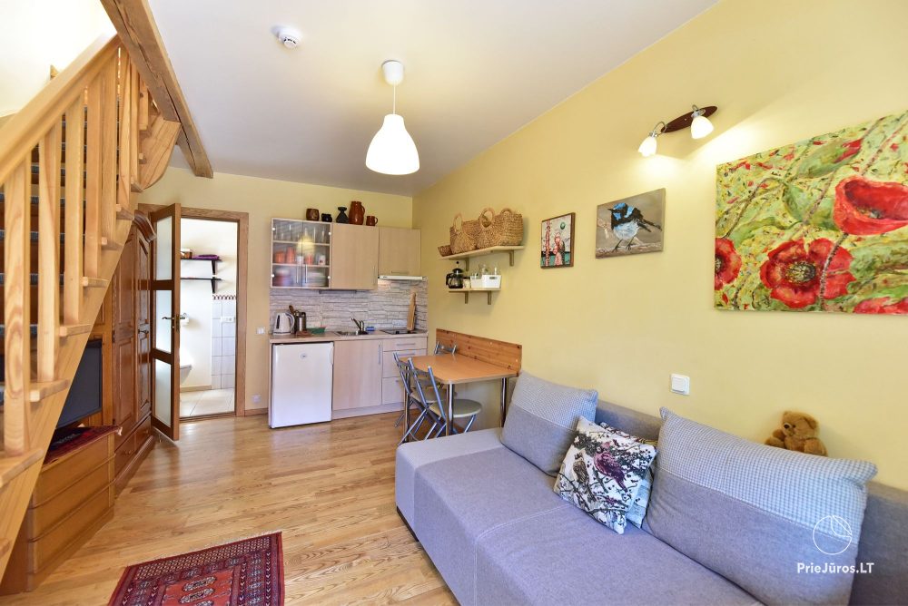 Apartament dwupokojowy z osobnym wejściem i tarasem (2+2) „Czekolada“