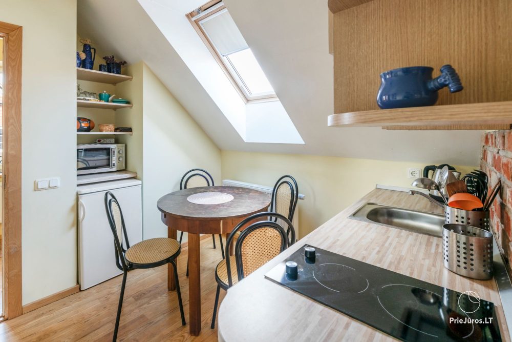 Czteroosobowe (2-pokojowe) apartamenty (2+2) na pierwszym piętrze „Pastel“