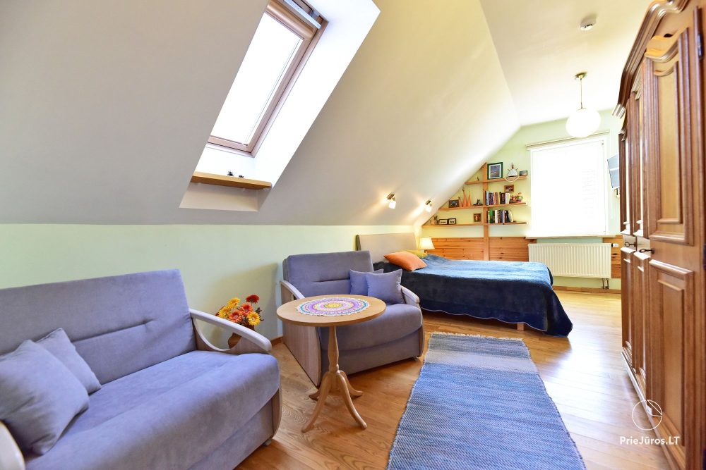 Czteroosobowe (2-pokojowe) apartamenty (2+2) na pierwszym piętrze „Pastel“