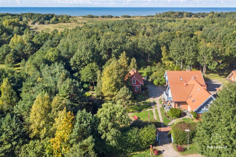 Apartamenty w Połądze w domu gościnnym Provincija