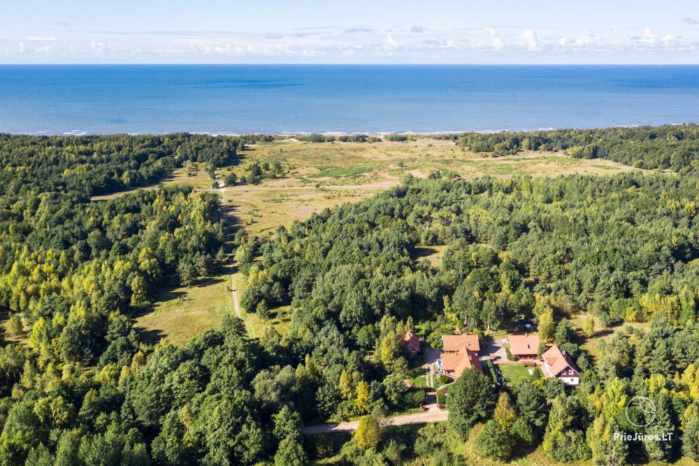 Apartamenty w Połądze w domu gościnnym Provincija
