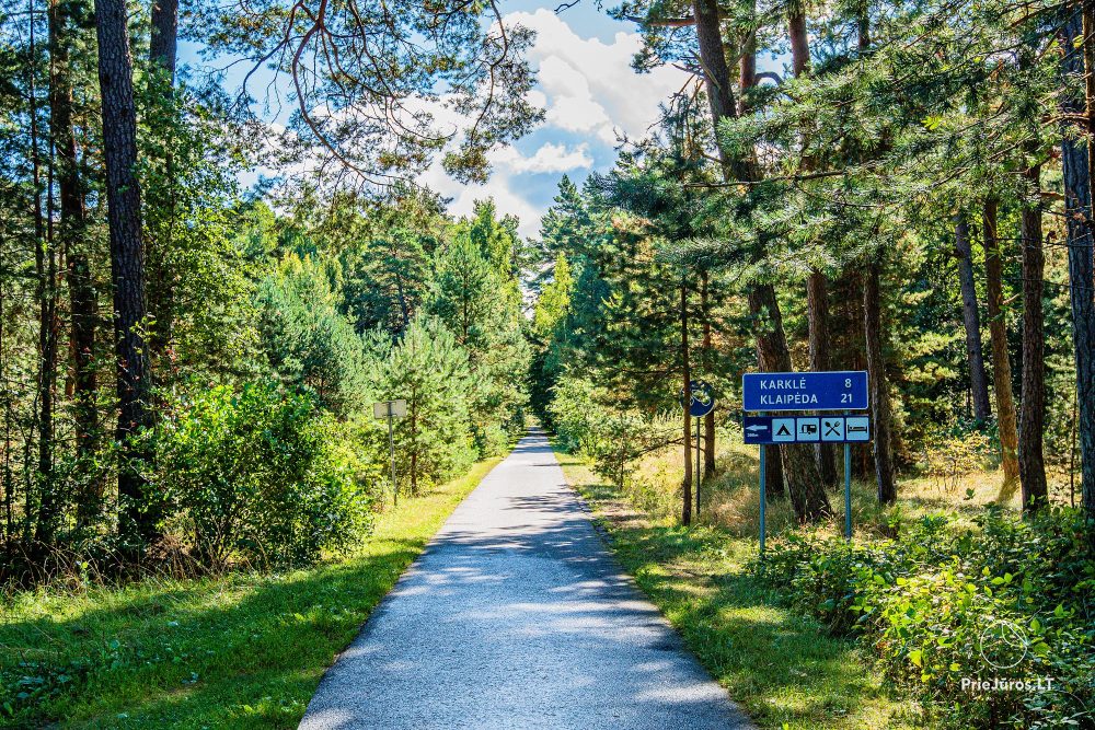 Apartamenty w Połądze w domu gościnnym Provincija