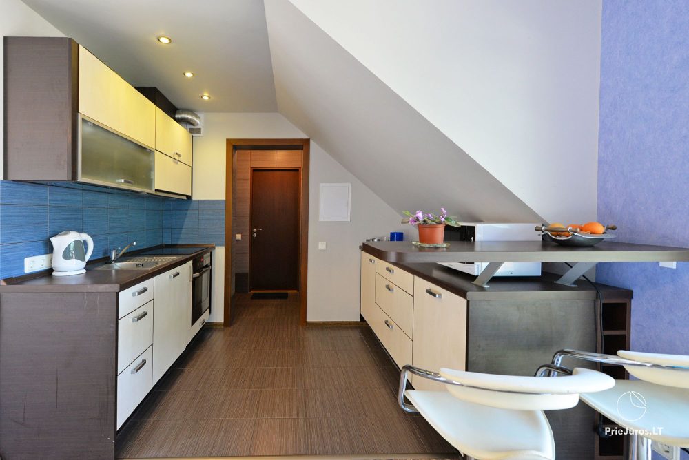 Nr 2 Trzypokojowe (z dwiema sypialniami) apartamenty (dla 4+2 osób)
