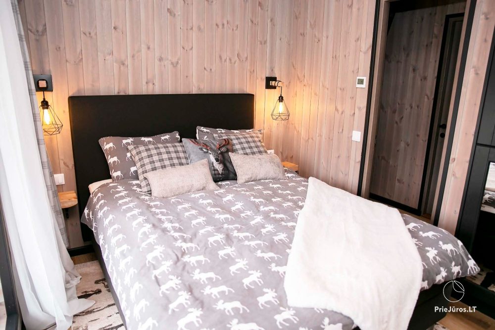 Apartamenty i domki do wynajęcia w Połądze, w blisko morza znajdującwej się zagrodzie „Pajurio Vingis”