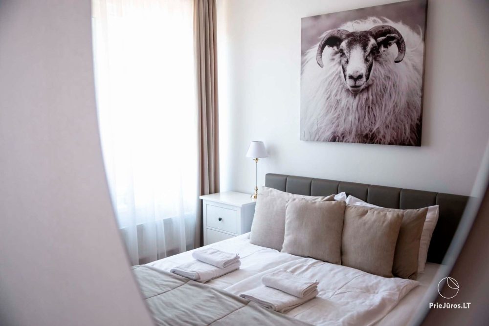 Apartamenty i domki do wynajęcia w Połądze, w blisko morza znajdującwej się zagrodzie „Pajurio Vingis”