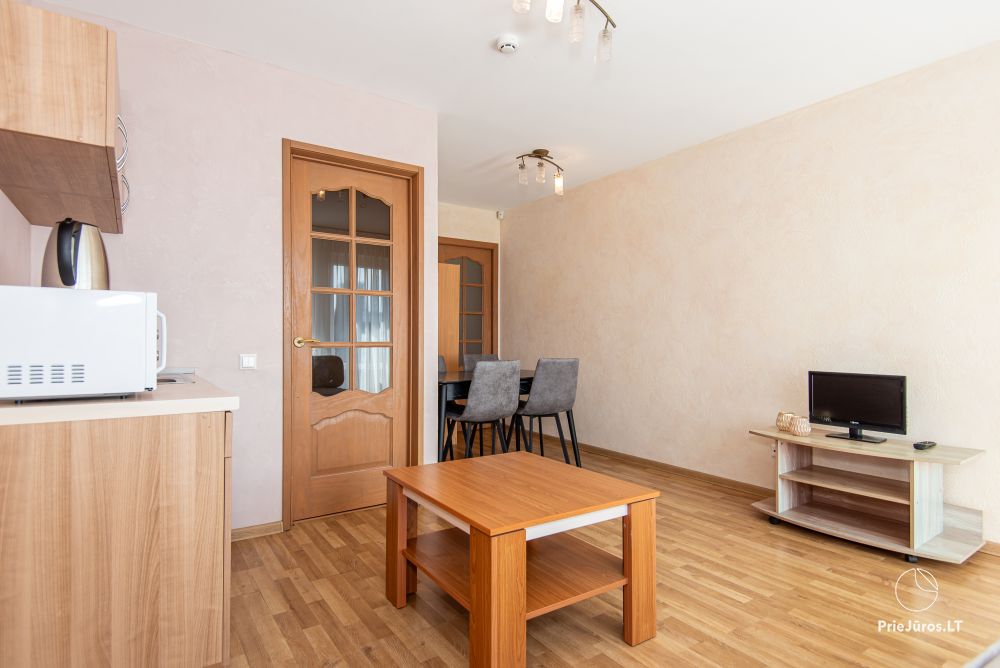 Apartamenty i domki do wynajęcia w Połądze, w blisko morza znajdującwej się zagrodzie „Pajurio Vingis”