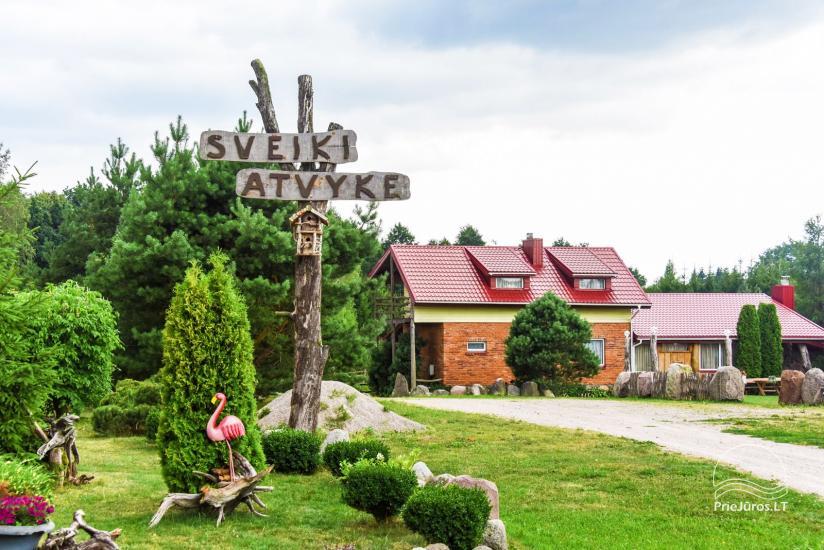 Wille, sauna, hala wynajem 10 km od Kłajpedy, w pobliżu minizoo, Jonušas - 1