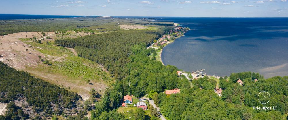 Dwa apartamenty z podwórkiem i jacuzzi w Preili