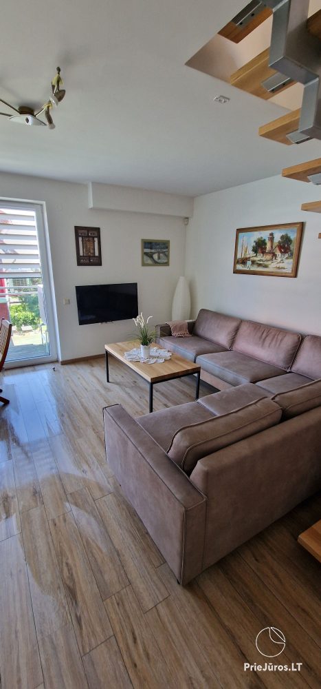 Dobrze urządzony apartament może pomieścić 4-8 osób