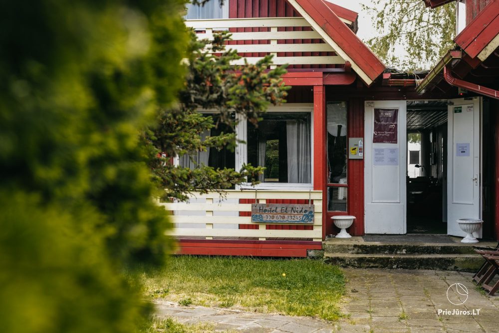 Hostel „El Nido” nad brzegiem laguny w Nidzie