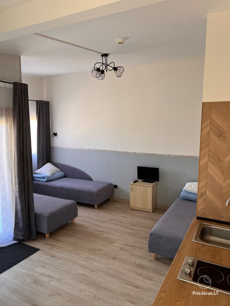 Vilnelė  Kompleks rekreacyjny: domki letniskowe, apartamenty, pokoje do wynajęcia blisko morza