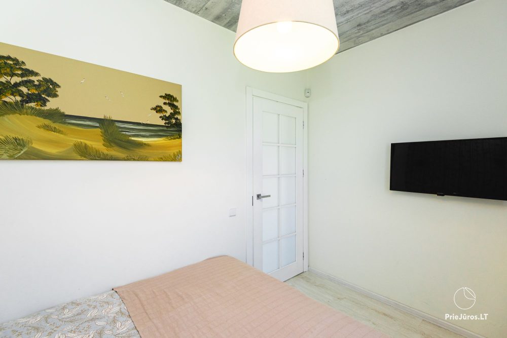 Apartamenty Zalia kopa położone 300 metrów od piaszczystej plaży