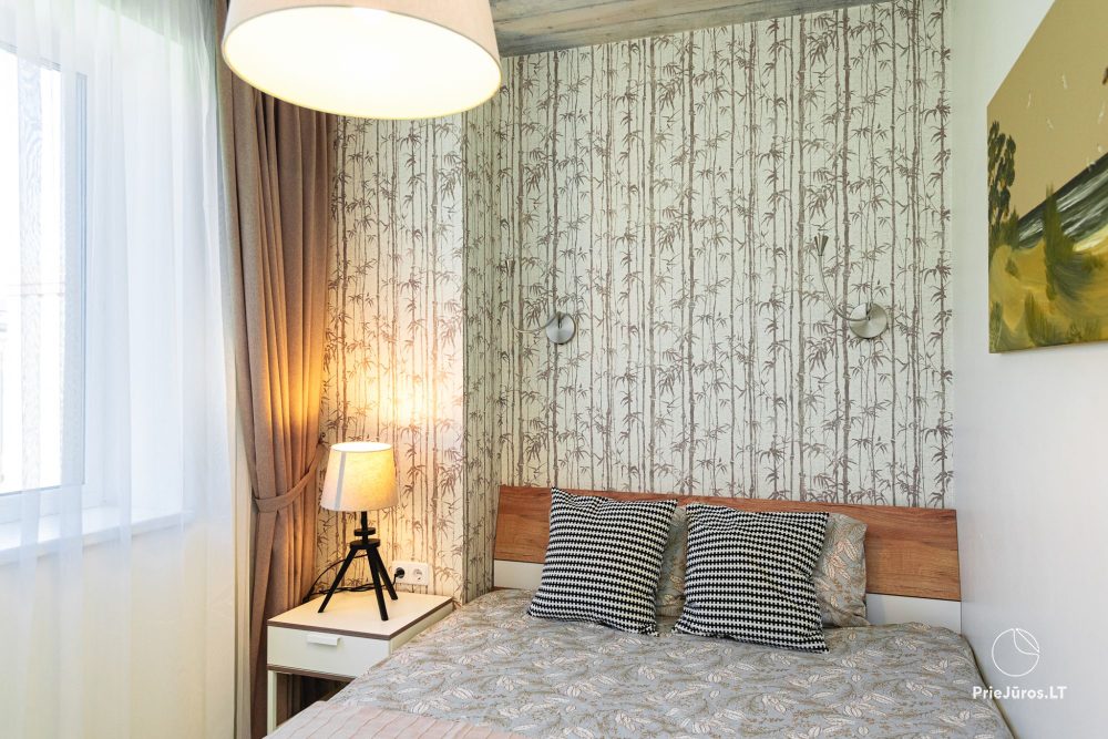 Apartamenty Zalia kopa położone 300 metrów od piaszczystej plaży