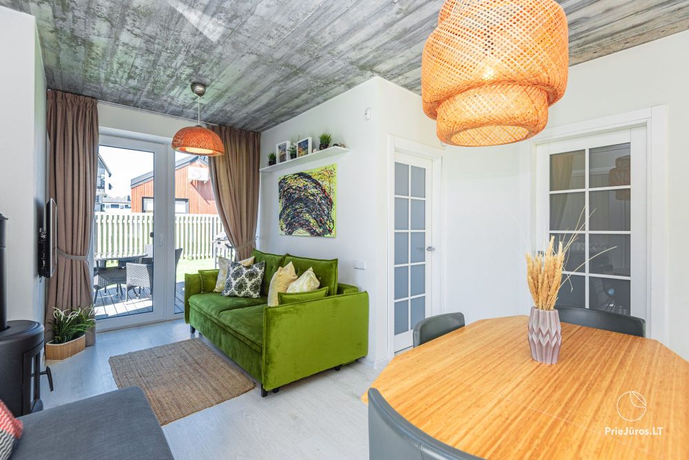 Apartamenty Zalia kopa położone 300 metrów od piaszczystej plaży