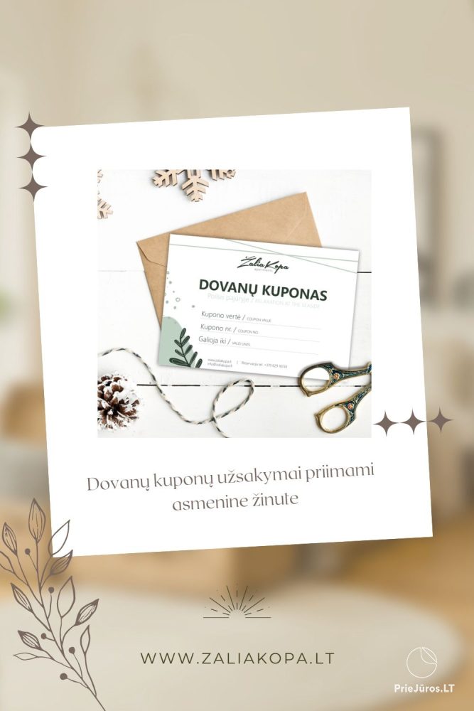 Apartamenty Zalia kopa położone 300 metrów od piaszczystej plaży