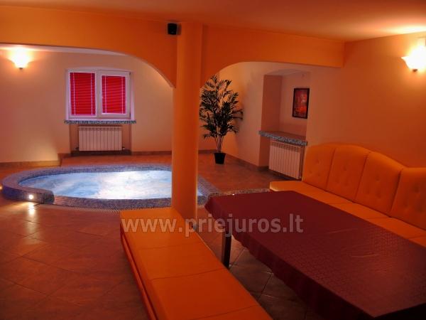 Noclegi, sauna i jacuzzi w Klajpedzie