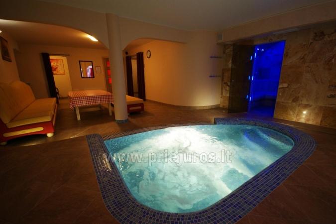 Noclegi, sauna i jacuzzi w Klajpedzie