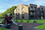 Czteroosobowy apartament Smilciu trio z tarasem w Połądze