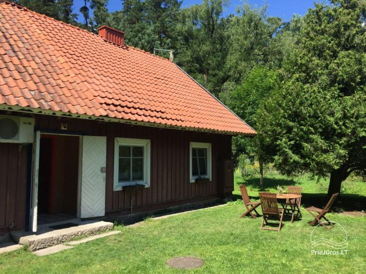 Dom leśny w Juodkrante - 2 apartamenty w tym samym domu