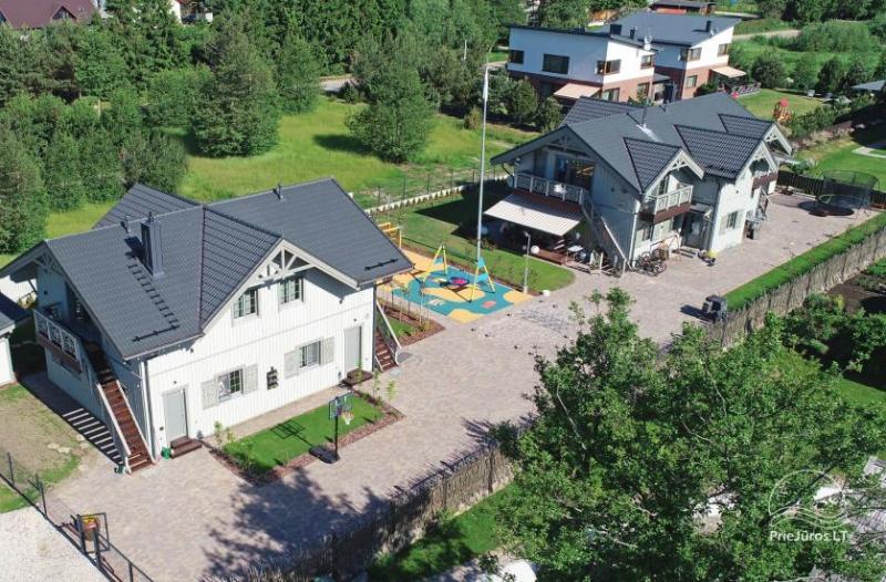 Baltu vila w Połądze - Nowe apartamenty na rodzinne wakacje 240 m do morza