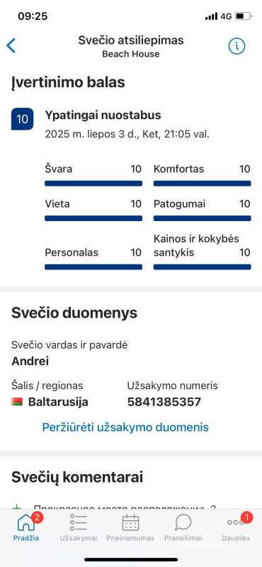 Willa Osupio 9 w Połądze. Zaledwie 200 metrów od morza!