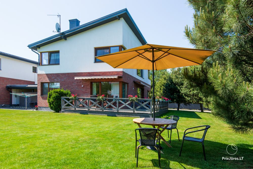 Apartamenty w Połądze blisko morza z tarasami „VILA MORZE”