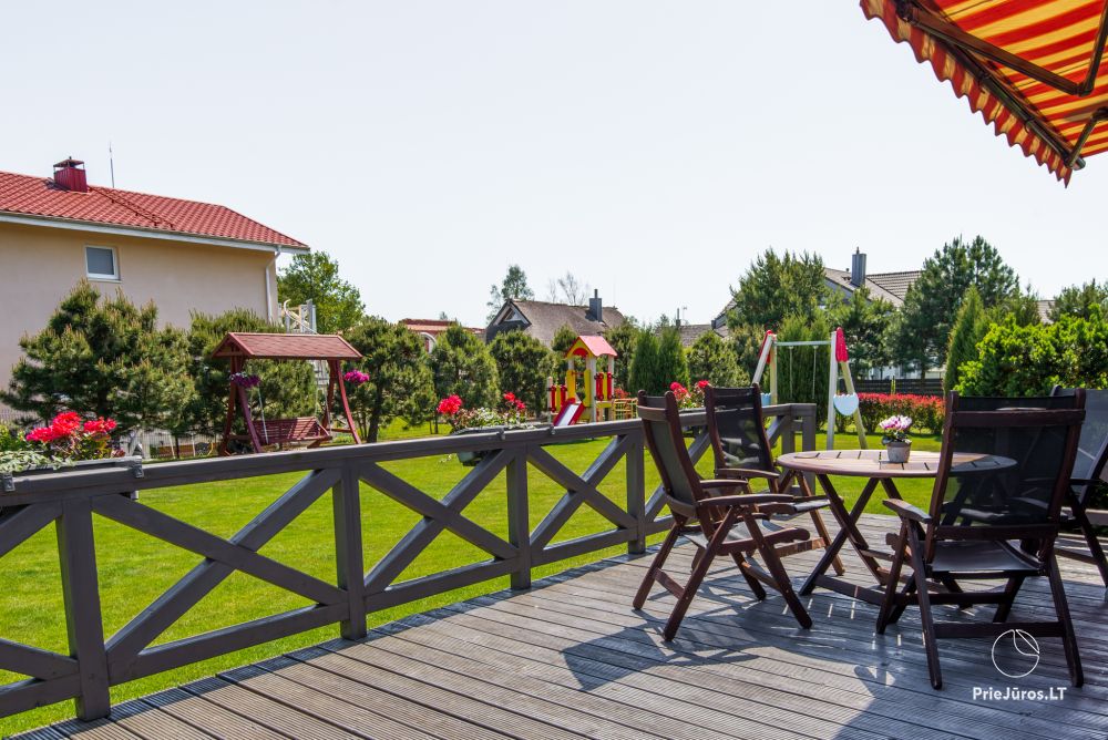 Apartamenty w Połądze blisko morza z tarasami „VILA MORZE”