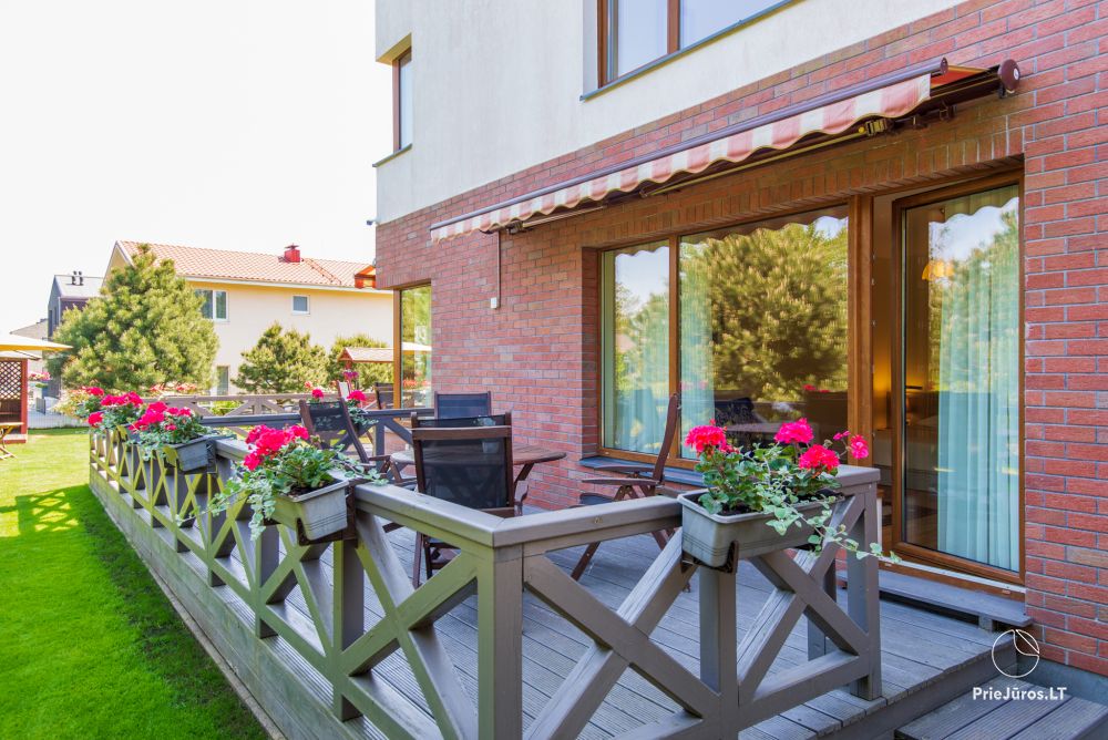 Apartamenty w Połądze blisko morza z tarasami „VILA MORZE”