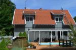 Dom z basenem do wynajęcia w Karkle VILLA ZAREMBA - 200 m do plaży nad morzem!