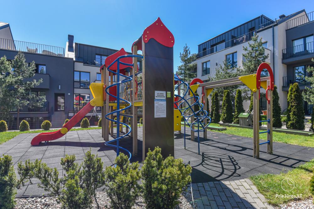 Maluno Vila 777 - nowe apartamenty z basenem w centrum Połągi
