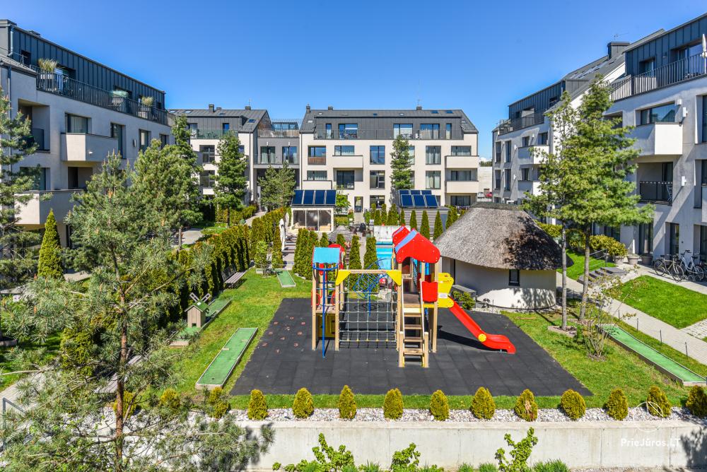 Maluno Vila 777 - nowe apartamenty z basenem w centrum Połągi