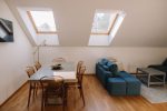 Przestronny 3-pokojowy apartament w Nidzie z balkonem / tarasem
