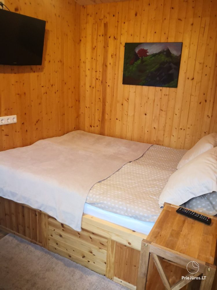 Przytulny domek dwuosobowy do wynajęcia w Kunigiškach, nad morzem