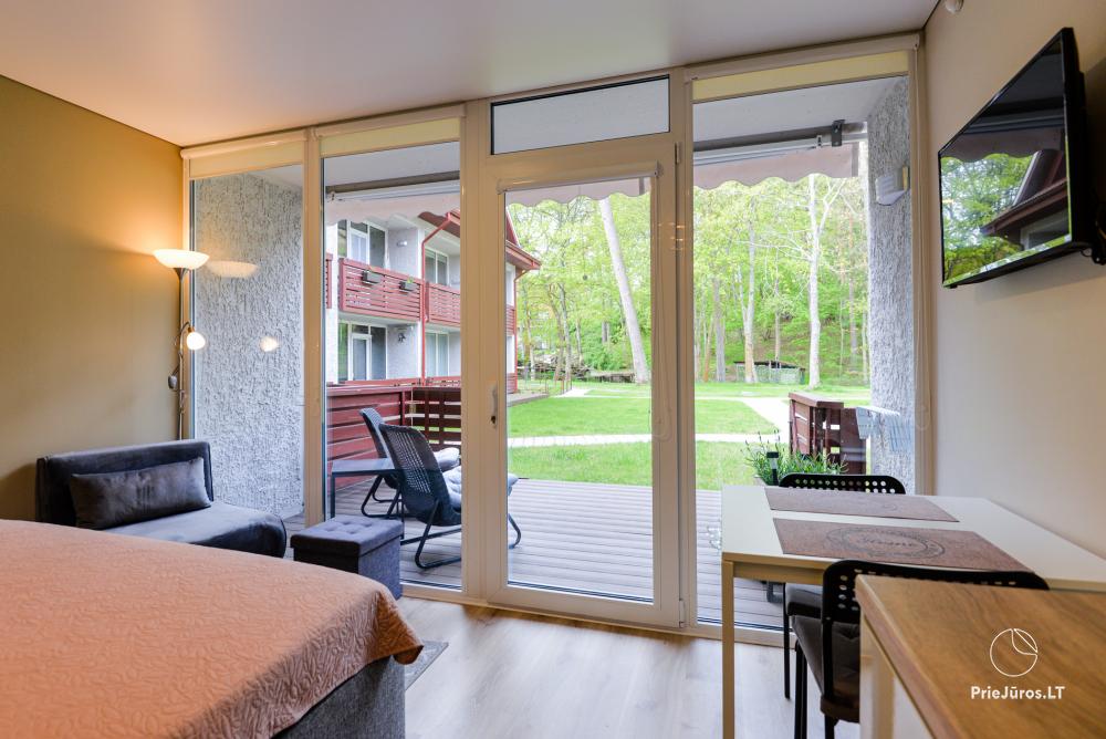 K36 dwuosobowe apartamenty typu studio w Juodkrante