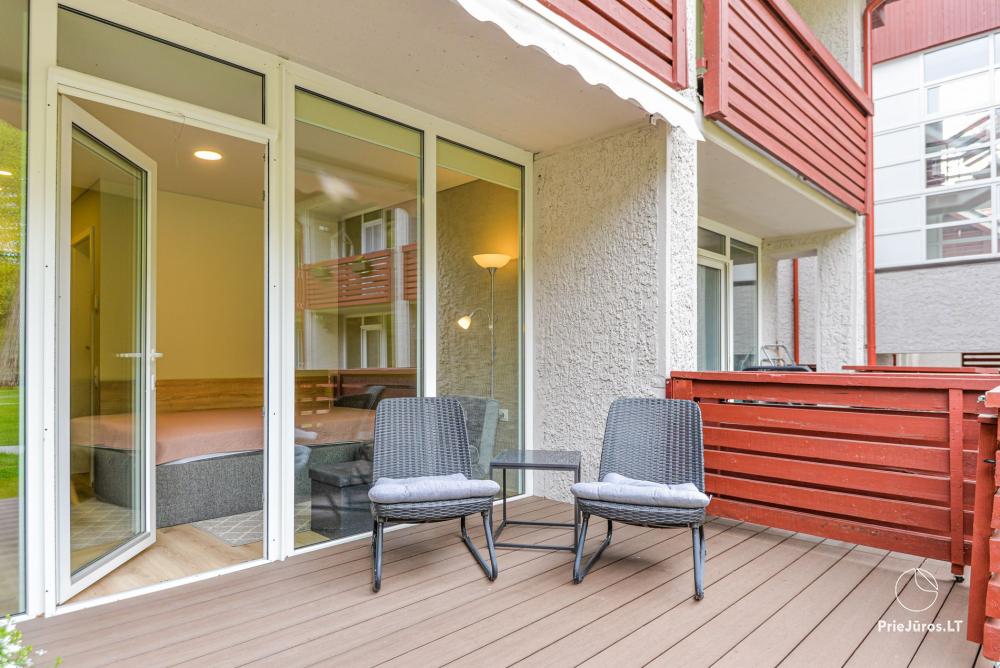 K36 dwuosobowe apartamenty typu studio w Juodkrante