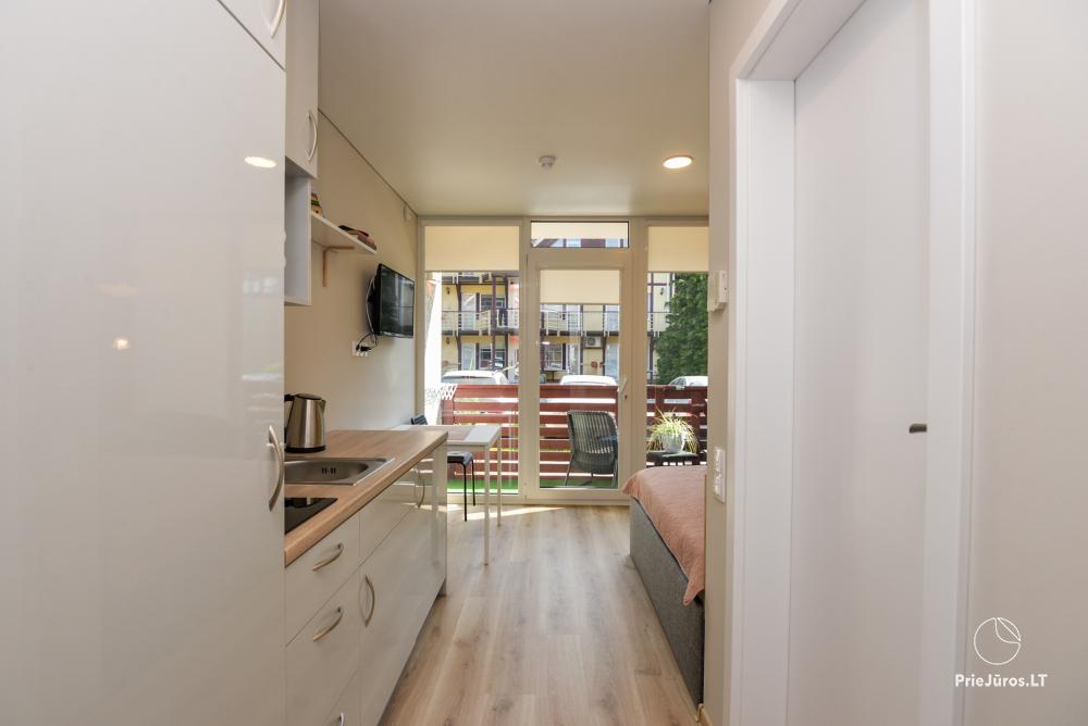 K36 dwuosobowe apartamenty typu studio w Juodkrante