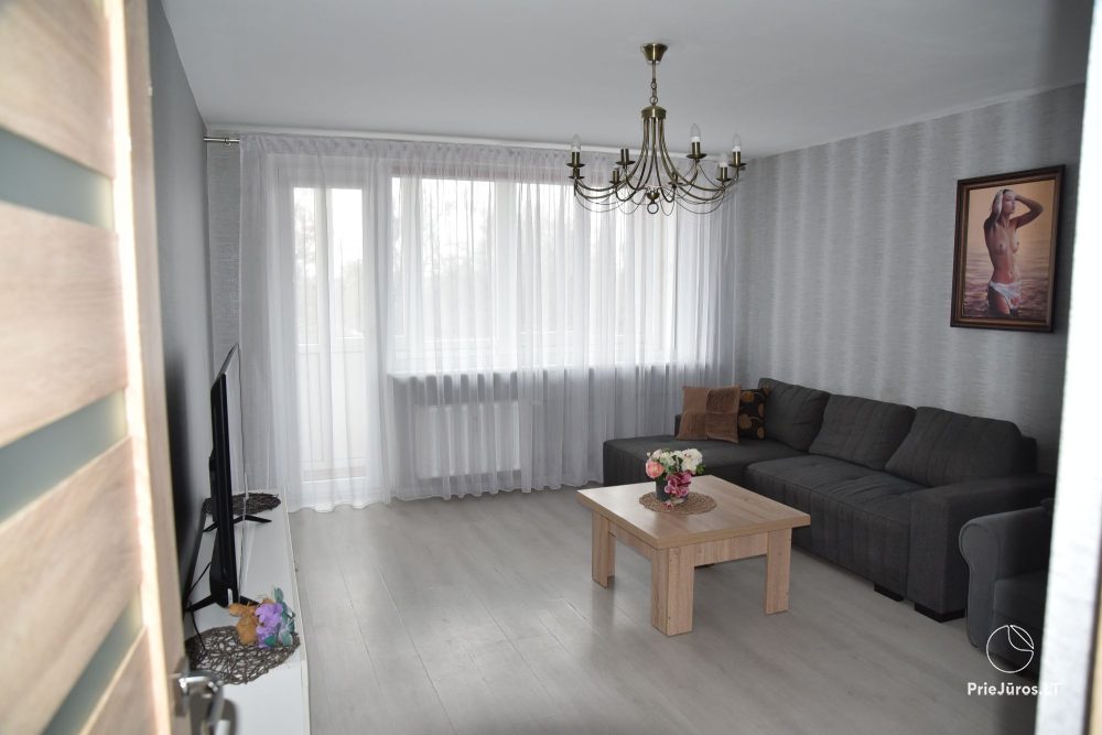 Czteropokojowy apartament do wynajęcia w Połądze w pobliżu Morza Bałtyckiego - 1